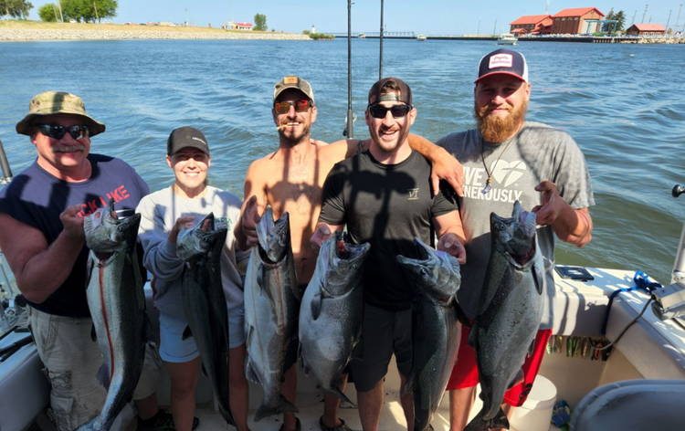 Lake Michigan Fishing Charters | Private 6 Hour Charter Trip